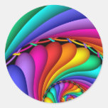 Rainbow Stitchery Sticker