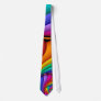 Rainbow Stitchery Tie