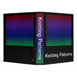 Rainbow Stockinette Binder