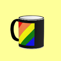 rainbow stripe mugs