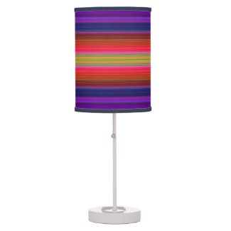Rainbow Stripes Lamp