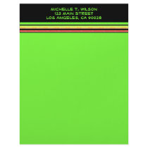 rainbow stripes letterhead by DonnaGrayson rainbow stripes letterhead