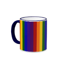 Rainbow Stripes mugs