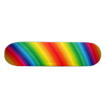 Rainbow Stripes Pattern Skateboards