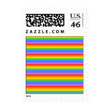 Rainbow Stripes Pattern. Stamps