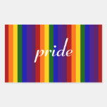 Rainbow Stripes Sticker
