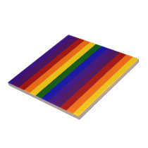 Rainbow Stripes tiles