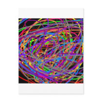 rainbow "stuff" postcards