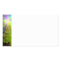 Rainbow Sun business card business cards