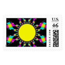 Rainbow Sun stamps