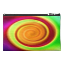 Rainbow Swirl Abstract Pattern Travel Accessory Bag