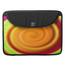 Rainbow Swirl Abstract Pattern MacBook Pro Sleeve