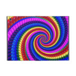 Rainbow Swirl Fractal Pattern Covers For iPad Mini