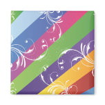 Rainbow Swirl Refrigerator Magnet Rainbow Swirl Refrigerator Magnet