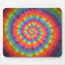 Rainbow Swirl Mouse Pad