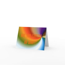 Rainbow Swirl Party Invitation cards