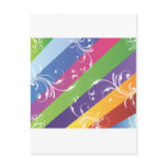 Rainbow Swirl Postcards Rainbow Swirl Postcards