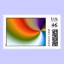 Rainbow Swirl Stamp stamps
