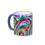 Rainbow Swirls Coffee Mug mugs