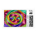 Rainbow Taffy Pull postage