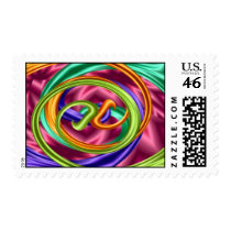 Rainbow Taffy Pull postage by pauljohnkurf Rainbow Taffy Pull postage