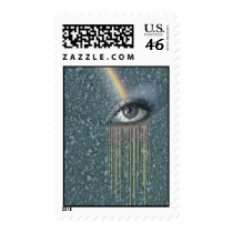 rainbow tears postage by arteologist23 rainbow tears postage