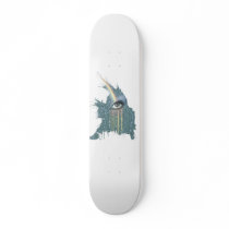 rainbow tears skate board