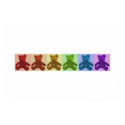 Rainbow Teddy Bears posters