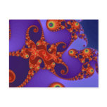Rainbow Tentacles Postcard