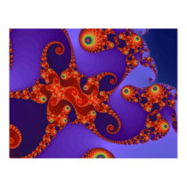 Rainbow Tentacles Poster posters by JamesOakley Rainbow Tentacles Poster posters
