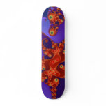 Rainbow Tentacles Skateboard