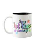 Rainbow Text First Time Mommy Mug