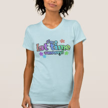 Rainbow Text First Time Mommy Tshirts