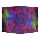 Rainbow Texture Fractal Binder