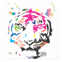 Rainbow Tiger Posters