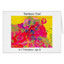 Rainbow Tree cards