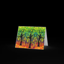 Rainbow Tree of Life cards