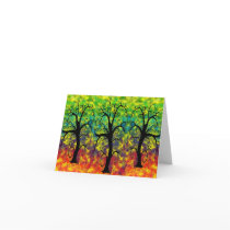 Rainbow Tree of Life cards