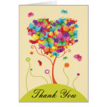 Rainbow Tree Thank You Cards