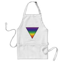 Rainbow Triangle Apron