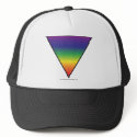 Rainbow Triangle Hat