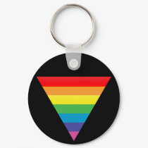 rainbow triangle. keychains