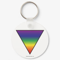 Rainbow Triangle Keychains