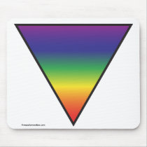 Rainbow Triangle Mouse Pad mousepads
