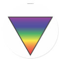 Rainbow Triangle Stickers