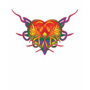 Rainbow Tribal Heart shirt