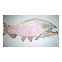 Rainbow Trout Business Card Templates