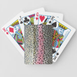 Rainbow Trout by PatternWear© Playing Cards