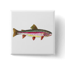 Rainbow Trout Fish Pin
