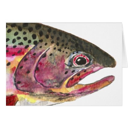 Rainbow Trout Fish Cards